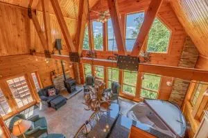 Modern Lakefront Cabin - Hot Tub - Stunning Views - 格林维尔