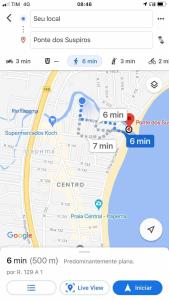 Apartamento a 500metros da praia!