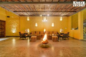 StayVista at Pearl of the Dunes with Pool & Jacuzzi