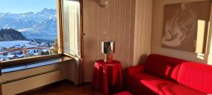 Le Nid daigle apt 405 Leysin centre avec forfait piscine sauna jacuzzi en option