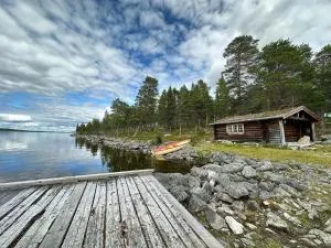 Family cabin by the lake at Haugen, Femundsmarka - Bakken