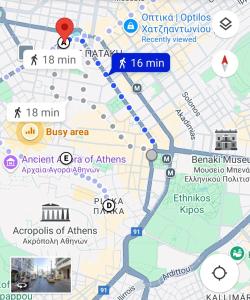 Athens City Center Gem-Acropolis View-Bright Spacious Flat