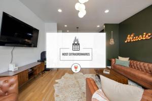 Nashvista Townhome Downtown Views 10 Comfy Beds