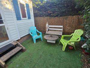 Campings Mobil home 4 personnes avec clim : photos des chambres