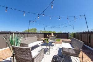 The Ultimate Double Rooftop Deck with Skyline Views