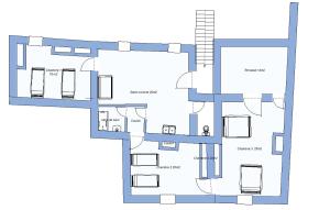 Appartements Gite la ferme des maraichers : Appartement 3 Chambres