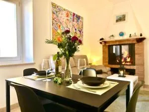 Romantica casa con camino Centro storico Vasanello - Орте