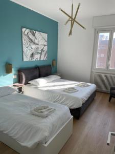 Trilocale con vista e due bagni Metro Blu Piazza Frattini