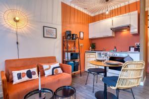 Appartements Deborah studio calme lit et place de parking : photos des chambres