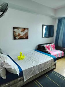 5th Floor Tower D Studio Typed Unit with AC, Netflix and Unlimited Wifi Access