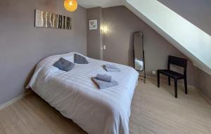 Maisons de vacances 3 Bedroom Pet Friendly Home In Arzal : photos des chambres