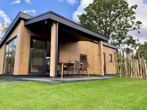 Pleasant chalet with veranda