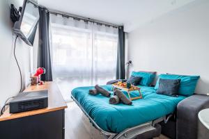 Appartements Studio neuf et equipe - 1/2 pers Proche Versailles : photos des chambres
