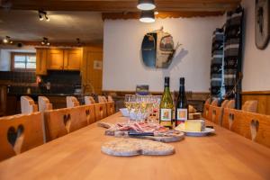Chalets CHALET de charme 13 personnes avec Sauna SKI O PIEDS : photos des chambres