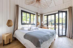 Villas Villa Agapi - 10 personnes, piscine chauffee, petanque - Lege cap Ferret : photos des chambres