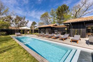 Villas Villa Agapi - 10 personnes, piscine chauffee, petanque - Lege cap Ferret : photos des chambres