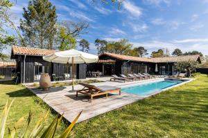 Villas Villa Agapi - 10 personnes, piscine chauffee, petanque - Lege cap Ferret : photos des chambres