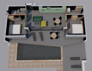 House Kova- homage to coalmining