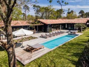 Villas Villa Agapi - 10 personnes, piscine chauffee, petanque - Lege cap Ferret : photos des chambres