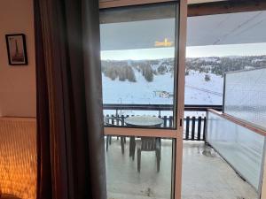 Appartements Sot-O-Ski - Pied des pistes, 4 personnes, Centre station, Bois d- Aurouze : Studio - Vue sur Montagne