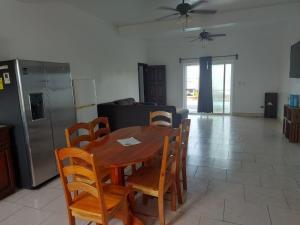 The spot at Tarpon Bay 4 miles south of San Pedro town