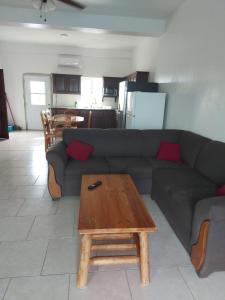 The spot at Tarpon Bay 4 miles south of San Pedro town