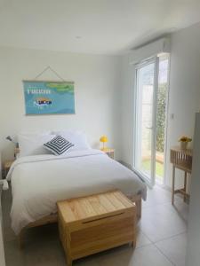 Maisons de vacances Cabane de Penelope avec spa prive centre-ville et plage : photos des chambres