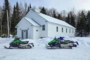 Unique Renovated Church Steps to Snowmobile Trails - Toivola