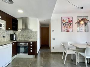 Apartment with shared pool and two rooms