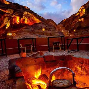 Wadi rum under stars