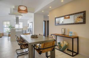 Beach front apartment with private beach