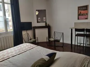 Studio neuf, wifi, rack vélo - 圣阿韦尔坦