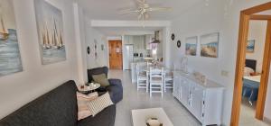 Apartamento con terraza en primera línea de playa