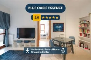 Oasi Blu Essence - Raffinato Rifugio di Design - Casale Bufalotta
