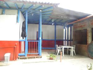 Housing towards Cocora Valley