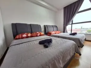 KITTY Homestay 4-02 ROXY Apartment Kuching - Maong Bazaar