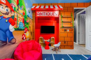 Featured on TV! Pool, Game Rm, Mario & Avatar!