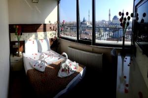 Double Room with City View room in Mesnevi Hotel