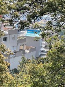 Panoramic view, perfect between sea and mountain