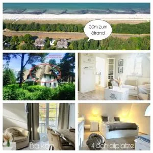 Maisonette-Fewo unter Reet, 50m zum Meer, Strandidyll Zingst - Zingst