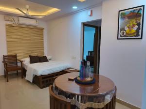 Posh 1 BHK Apt with Temple View in Guruvayur B1001