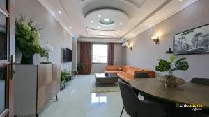 Chic apart with parking and gym - MʼBata