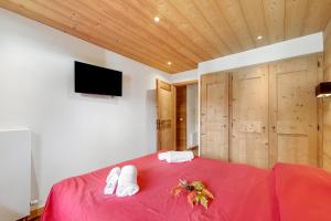 Appartements l-Ours Bleu B33 ski -in ski -out - Happy Rentals : photos des chambres