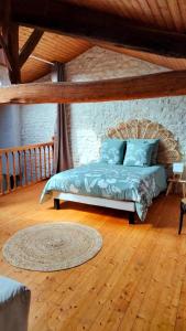 Maisons de vacances Gite 100m2- piscine partagee : photos des chambres