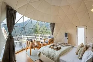 Nature's Dome Hideaway By Bastiat Stays - 马恩迪
