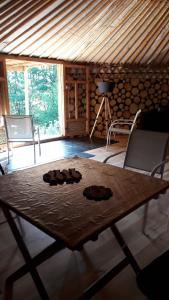 Tentes de luxe Yourte Rosane : photos des chambres