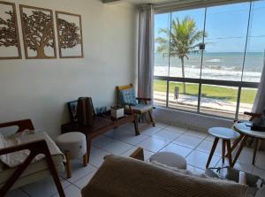 Apartamento aconchegante frente para o mar