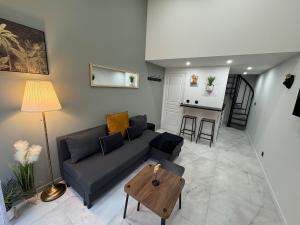 Maisons de vacances Chic duplex Lyon avec terrasse : photos des chambres