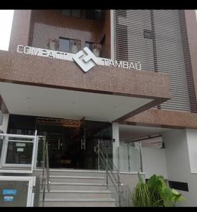 Lindo flat no compact Tambaú 8 andar em Tambaú vista para o mar