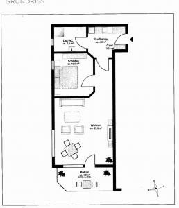 Apartment with Balcony room in Seevilla West am Großen Plöner See